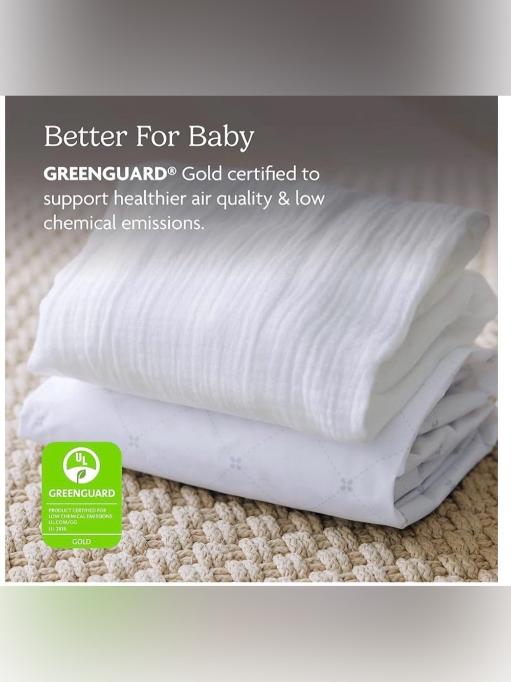 UPPAbaby Organic Cotton Mattress Cover